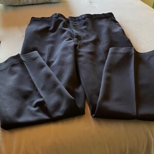Elegant Blue Men's Dress Pants